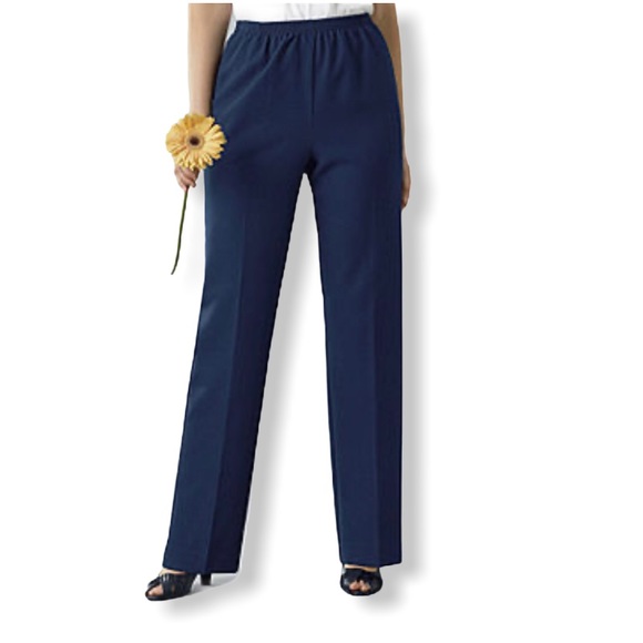 Alfred Dunner Petite Pull-On Pants - Picture 1 of 4